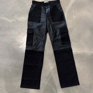 Gilded Intent Black Wide Leg Pants